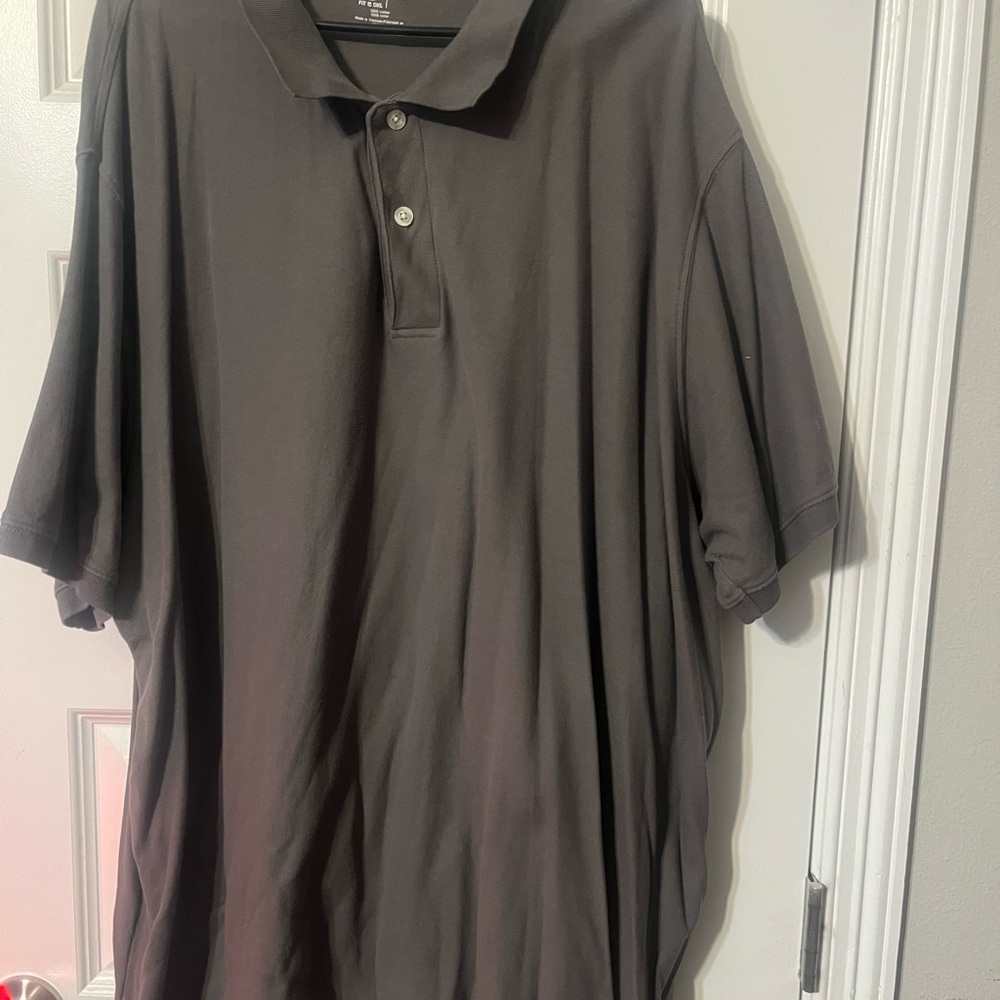 Men's Gray Polo Shirt